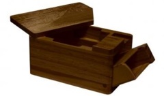 Ultra Pro Fine Art Wooden Deck Box - Red Fuji